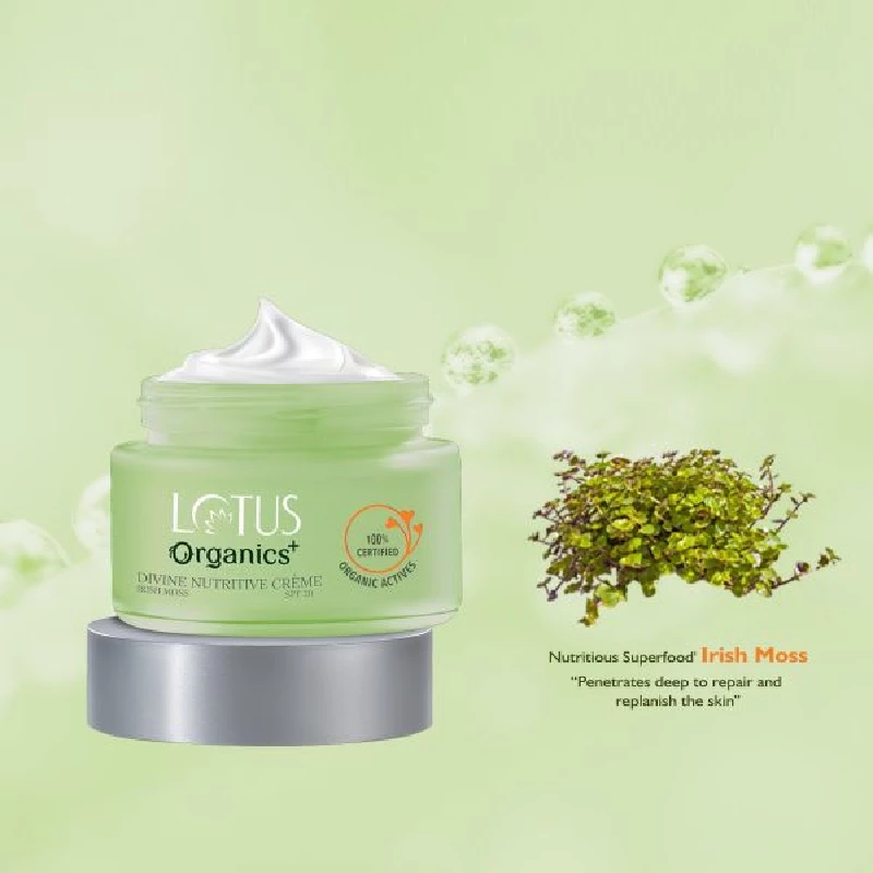 Lotus Organics Divine Nutritive Creme SPF 20, 50 g-2.webp